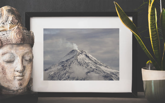 Cuadro Volcán Villarrica